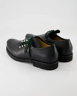 6139-01 Trachtenschuhe in Schwarz