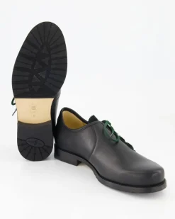 6068-01 Trachtenschuhe in Schwarz