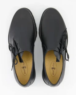 6728-01 Trachtenschuhe in Schwarz