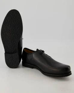 6517-01 Trachtenschuhe in Schwarz