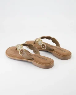 75.451 Zehentrenner in Beige