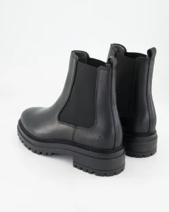 A8381-19 Chelsea Boots in Schwarz