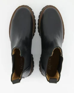 A8780-01 Chelsea Boots in Schwarz