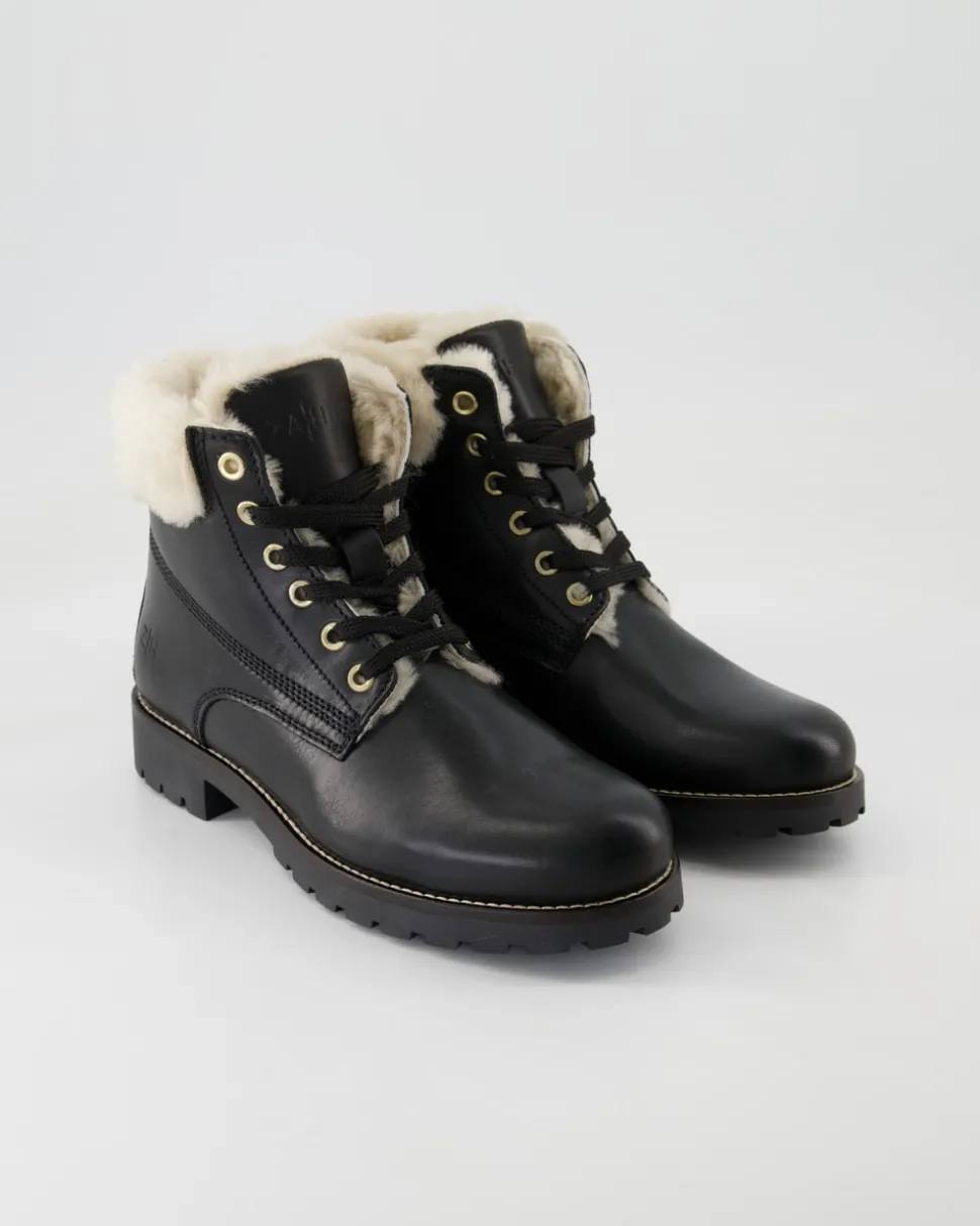 A5494-47 Schnürstiefel in Schwarz