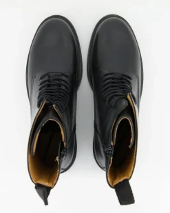 A8776-01 Stiefeletten in Schwarz