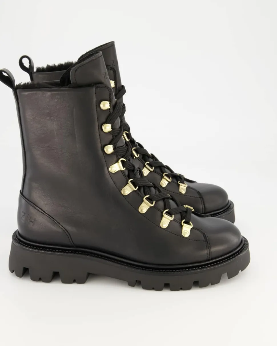A8661-01 Winterstiefel in Schwarz