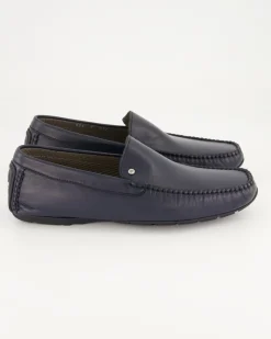 AB00010 Mokassins in Blau