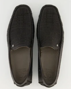 AB0010 Mokassins in Schwarz