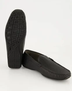 AB0104Q Mokassins in Schwarz