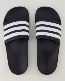 Adilette Shower Pantoletten in Schwarz