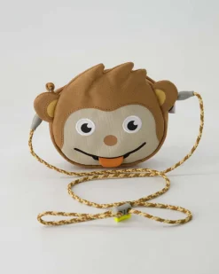Affenzahn Neck Pouch Umhängetasche in Braun