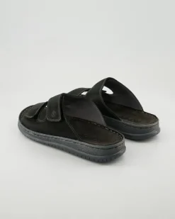 Alassio Hausschuhe in Schwarz