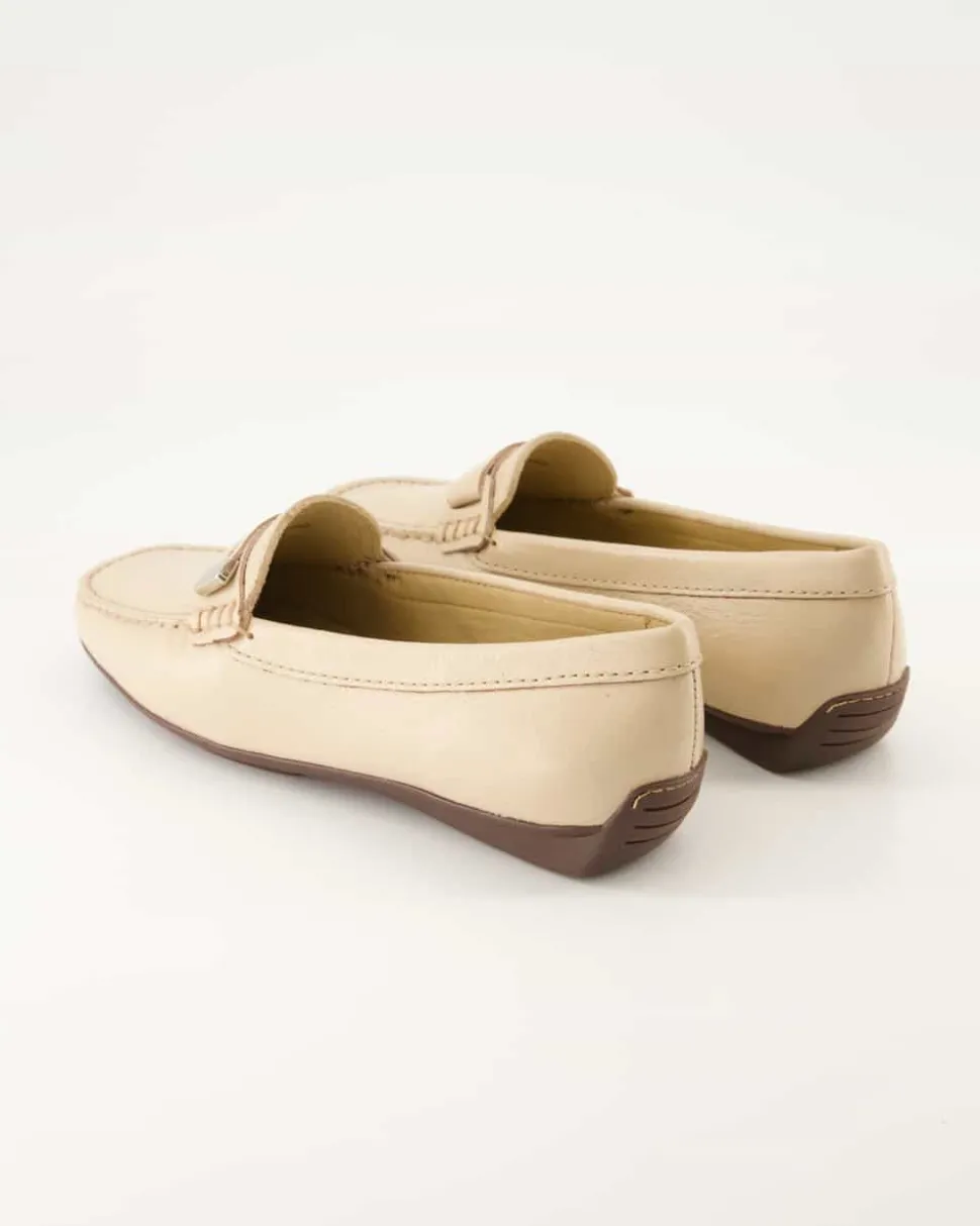 Albany Mokassins in Beige