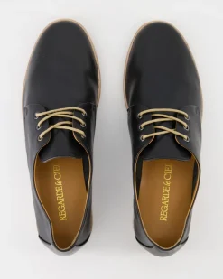 Alma 01 Schnürschuhe in Schwarz