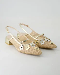 Amisanti Slingpumps in Gold
