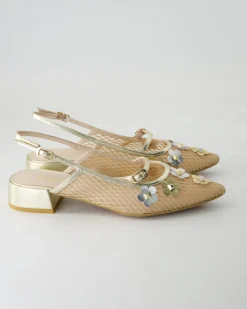Amisanti Slingpumps in Gold