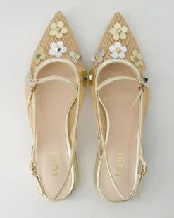Amisanti Slingpumps in Gold