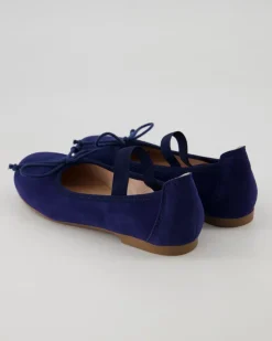 6009AN Ballerinas in Blau