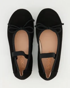 6009AN Ballerinas in Schwarz