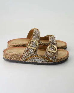 AP BB3918-18 Pantoletten in Braun