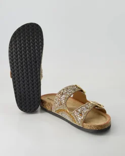 AP BB3918-18 Pantoletten in Braun