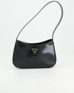 Arnela Top Zip Shoulder Bag Handtasche in Schwarz