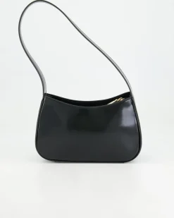 Arnela Top Zip Shoulder Bag Handtasche in Schwarz