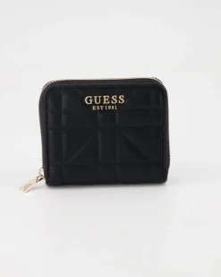 Assia SLG Small Zip Around Portemonnaie in Schwarz