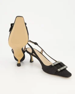 Atena Slingpumps in Schwarz
