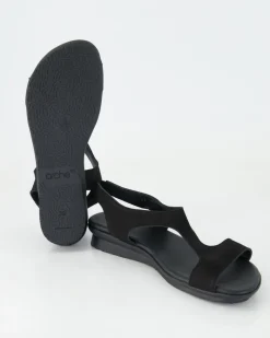 Aurian Sandalen in Schwarz