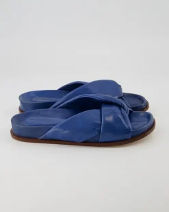 B412 Pantoletten in Blau