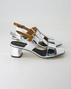 B604 Sandalen in Silber