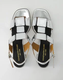 B604 Sandalen in Silber