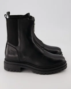 B9605 Stiefeletten in Schwarz