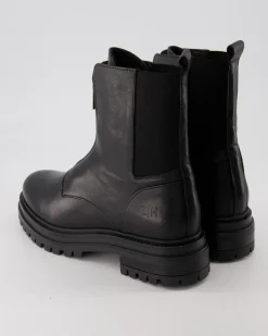 B9605 Stiefeletten in Schwarz