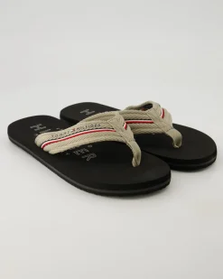 Beach Sandal Zehentrenner in Beige