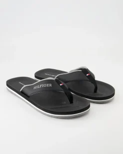 Beach Sandal Zehentrenner in Schwarz