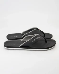 Beach Sandal Zehentrenner in Schwarz