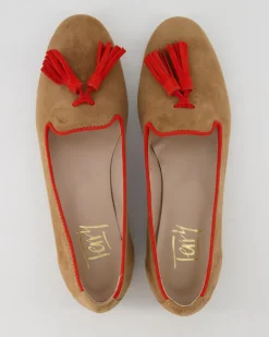 Beatrice Slipper in Beige