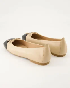 Belle Ballerinas in Beige