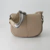 Bestie Saddle Handtasche in Beige