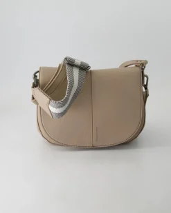 Bestie Saddle Handtasche in Beige