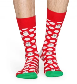 Big Dot Snowman Sock Socken in Mehrfarbig