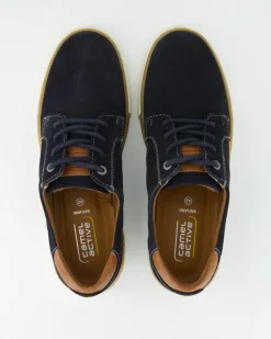 54BLA18 Schnürschuhe in Blau