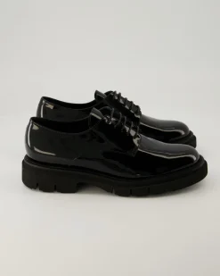 B038M Schnürschuhe in Schwarz