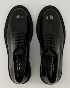 B038M Schnürschuhe in Schwarz