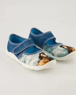 Bonny Hausschuhe in Blau
