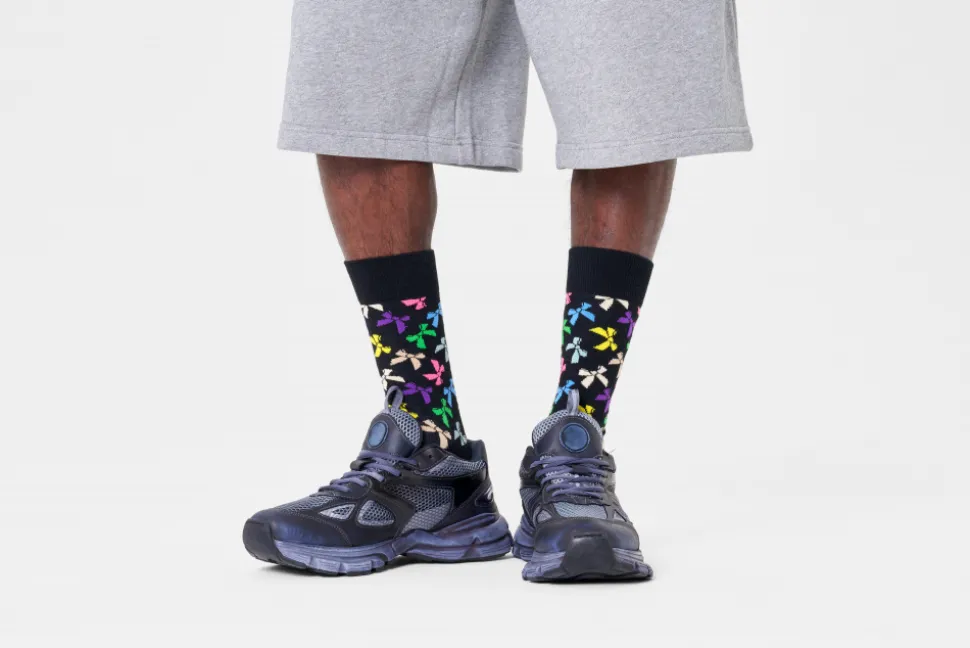 Bow Sock Socken in Mehrfarbig