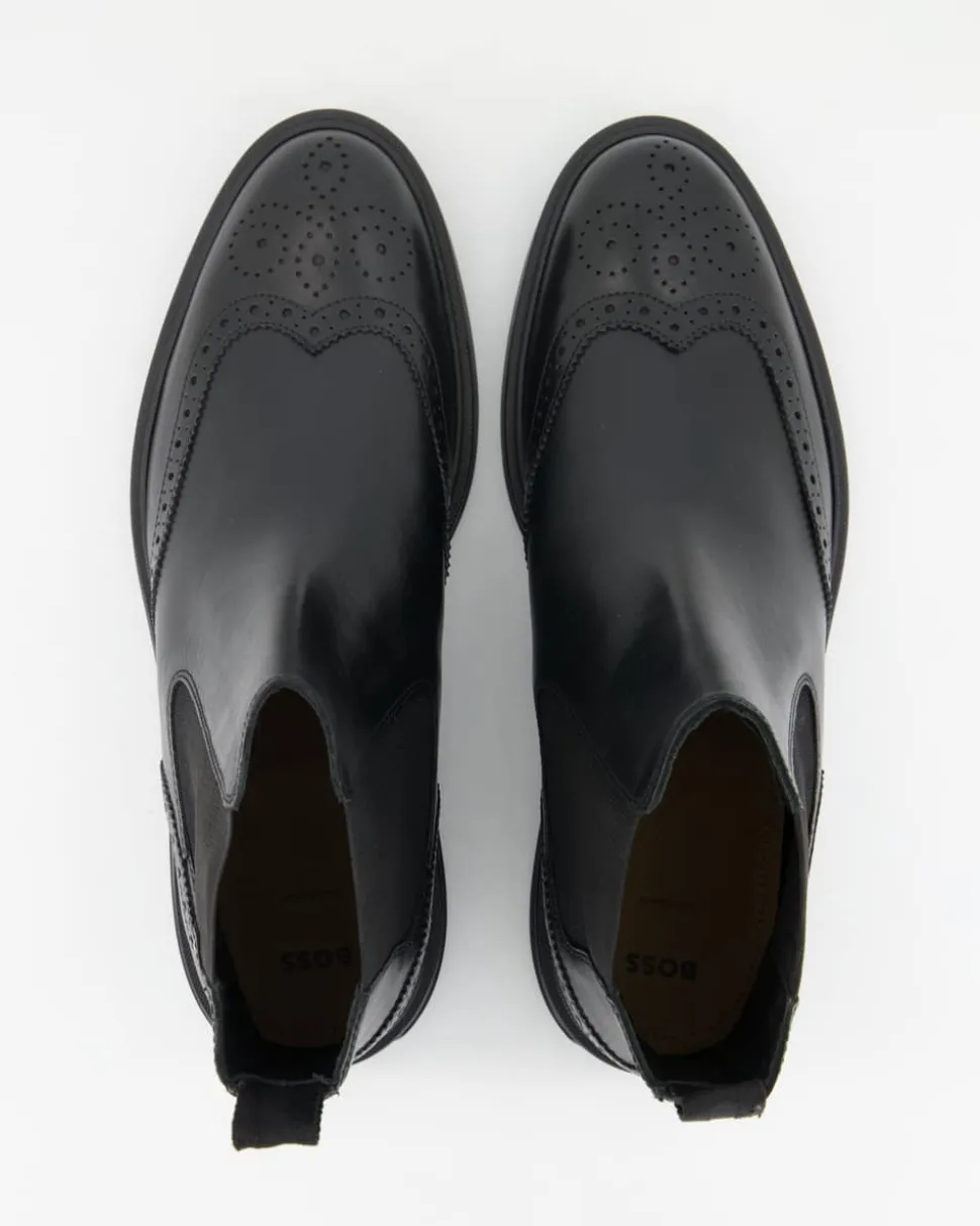 Calev_Cheb Chelsea Boots in Schwarz