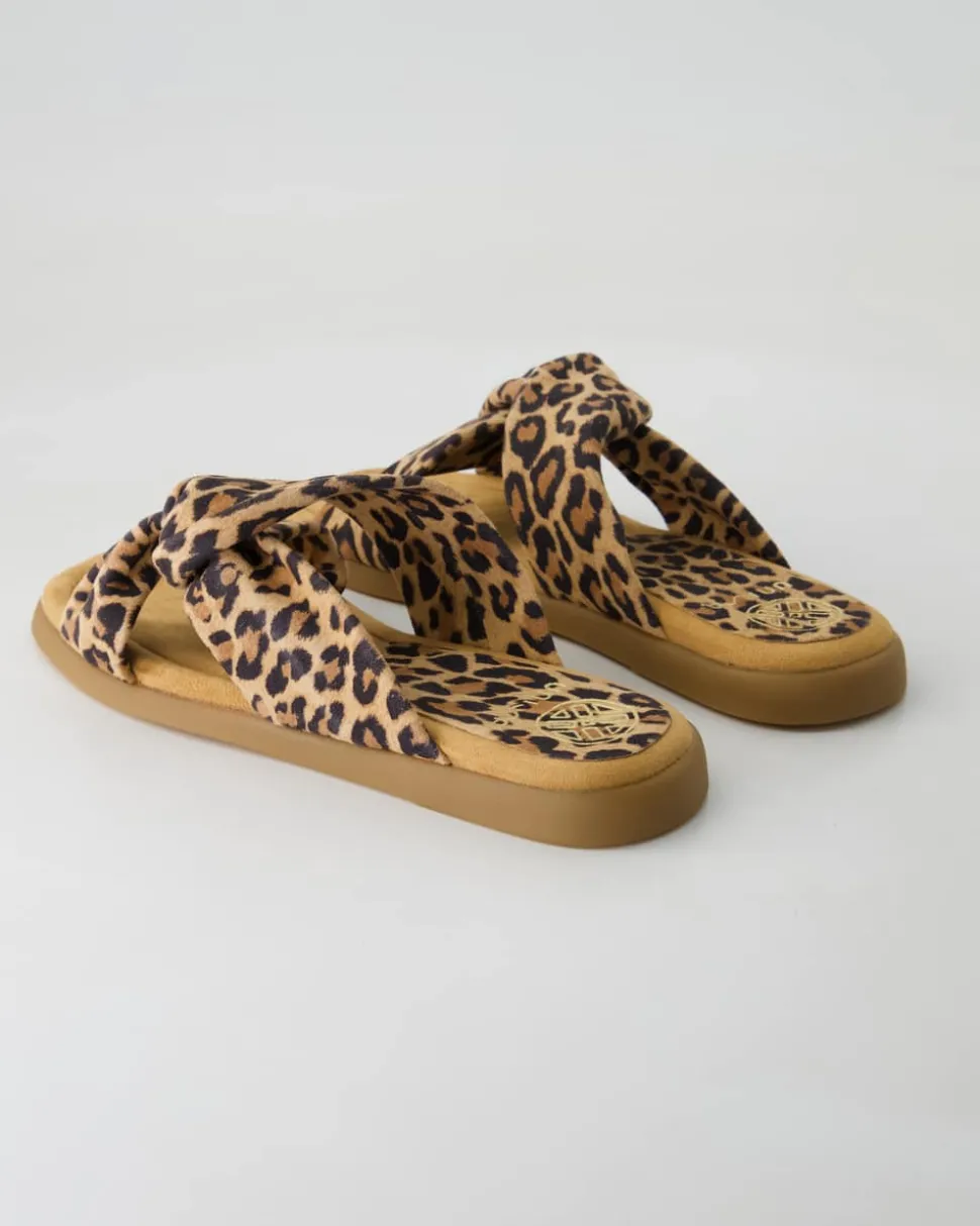 Camby Pantoletten in Braun